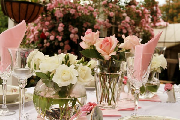 Time for a Garden Party - Flowers and Food!