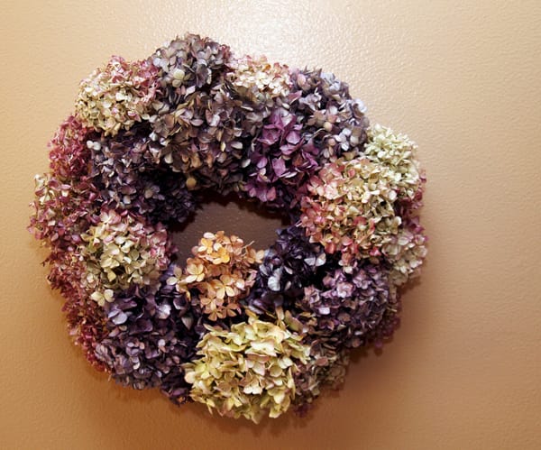 Hydrangea Wreath How To!